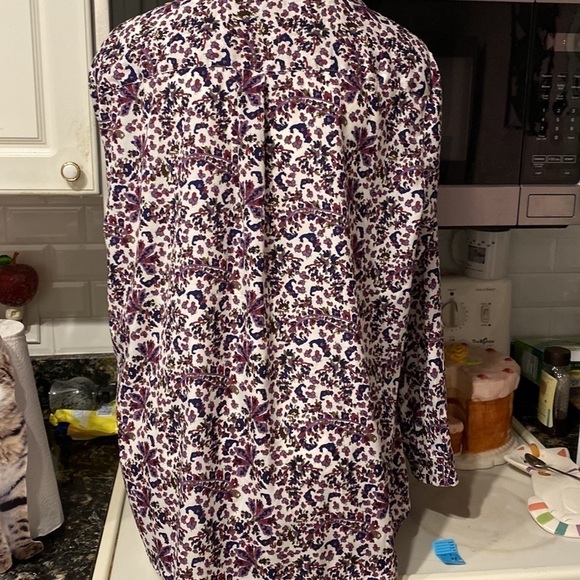 C womens Architect casual long sleeve plus size blouse 3x. EUC - Picture 3 of 4